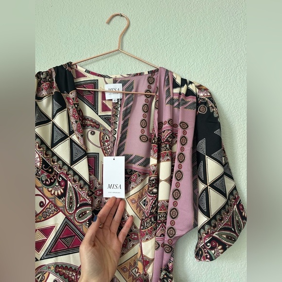 Misa Los Angeles | Francesca dress in Sold Out Leonardo Patchwork - Picture 3 of 11